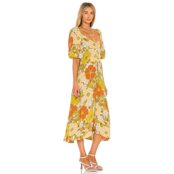 NEW Faithfull the Brand Imane Dress Isola 2 - Picture 9 of 16